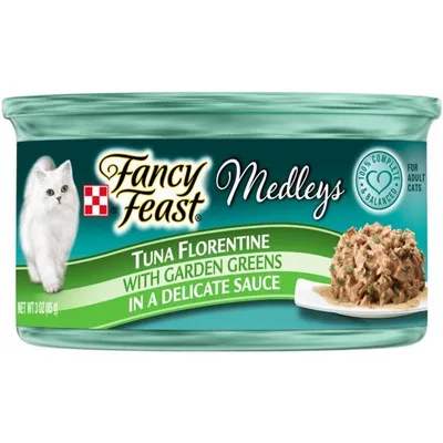 Fancy Feast Medleys Tuna Florentine 3 oz Can