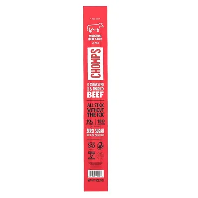 Chomps Original Grass-Fed Beef Stick 1.15 oz