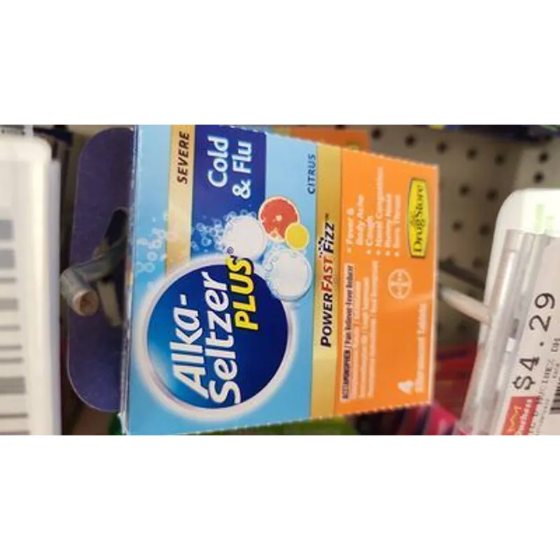 Alka-Seltzer Plus Severe Cold & Flu Box view 1