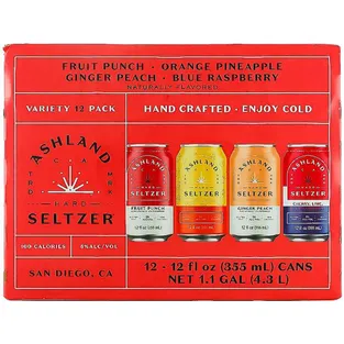 Ashland Hard Seltzer Variety Red