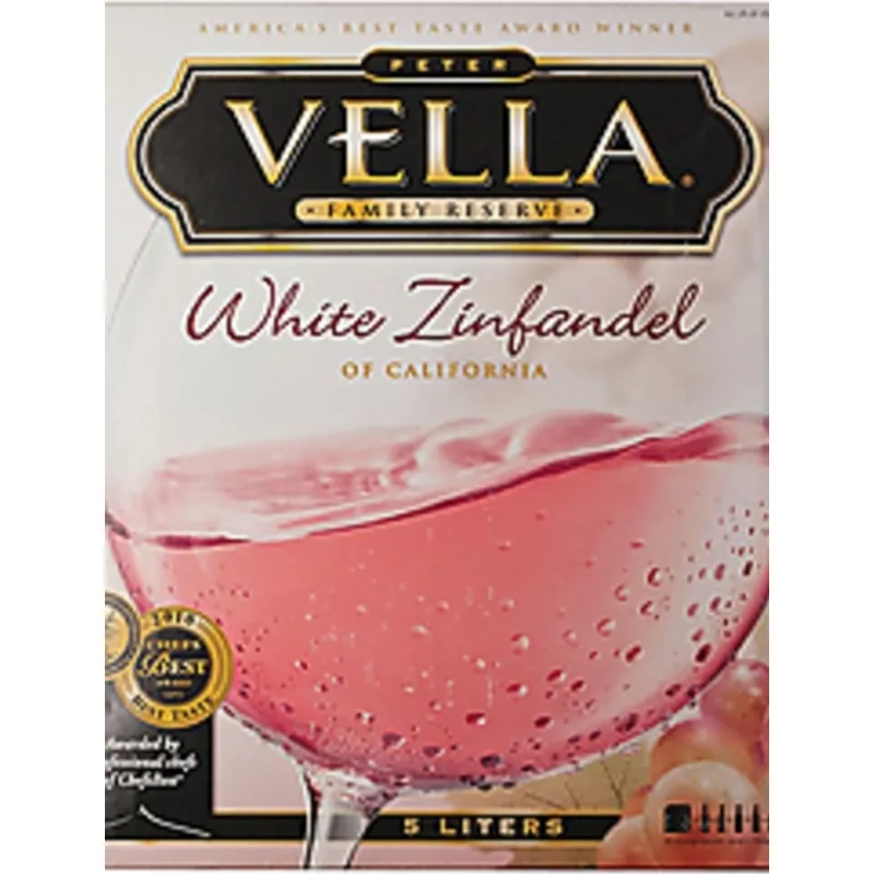 Peter Vella Vineyards White Zinfandel Box view 1
