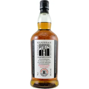Kilkerran Glengyle Distillery 8 Year Sherry Cask Single Malt Scotch Whiskey