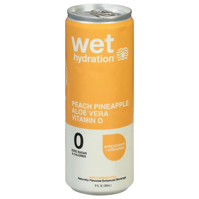 Wet Hydration Peach Pineapple Aloe Vera Vitamin D view 1