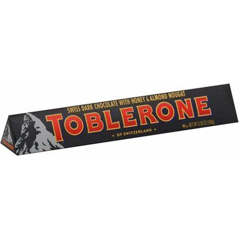 Toblerone Chocolate Bar Bittersweet view 1