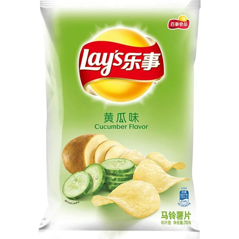 Lays Cucumber Potato Chips view 1