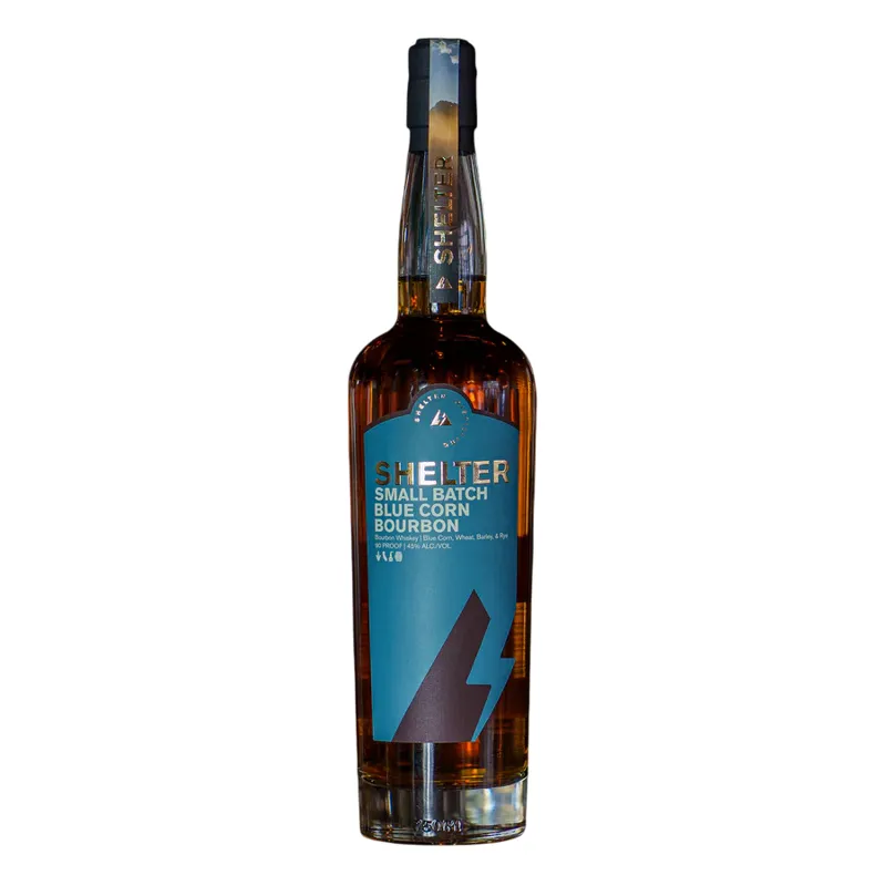 Shelter Small Batch Blue Corn Bourbon view 1