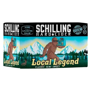 Schilling Local Legend Classic Semi-Sweet Hard Cider
