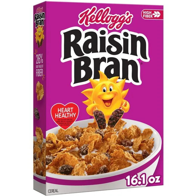 Post Raisin Bran Cereal Box view 1