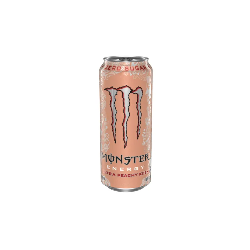 Monster Zero Sugar Ultra Peachy Keen Energy Drink view 1