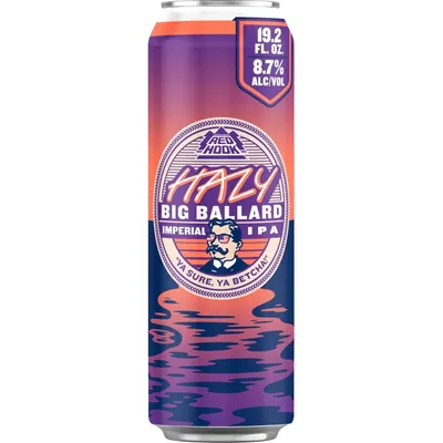 Redhook Hazy Big Ballard Imperial IPA 19.2oz Can