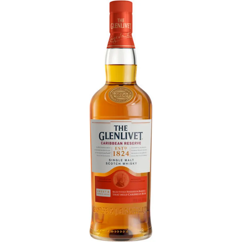 The Glenlivet Caribbean Reserve Scotch Whisky view 1