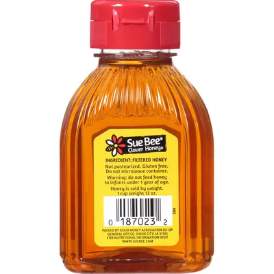 Sue Bee Clover Honey 8 oz Bottle