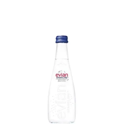 Evian Sparkling Water 330 mL