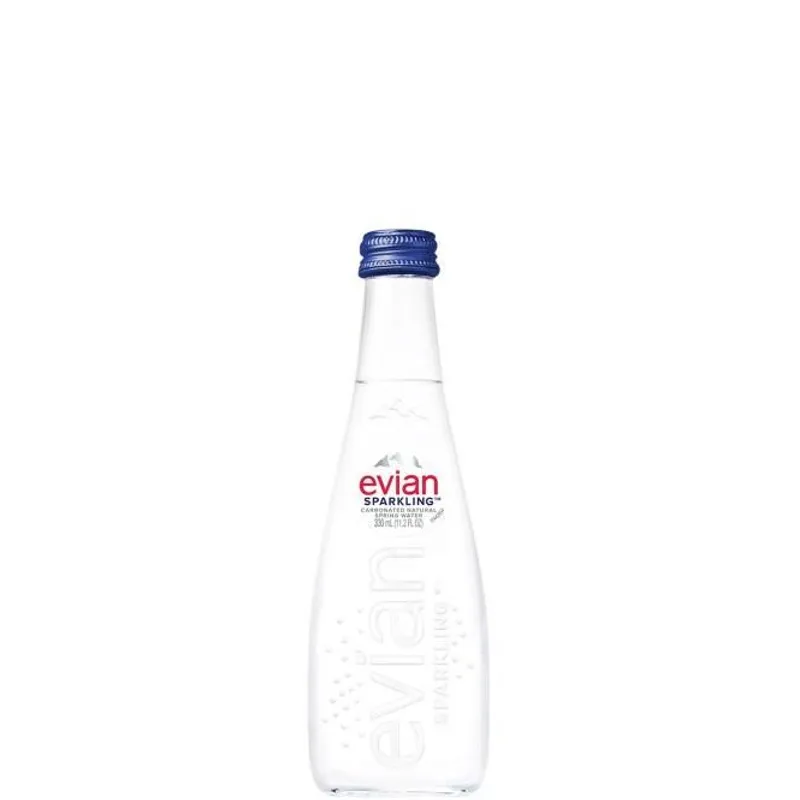 Evian Sparkling Water view 1
