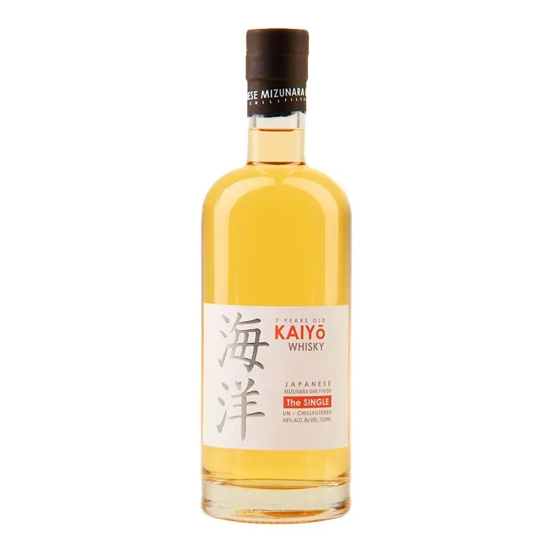 Kaiyo The Single 7 Year Mizunara Oak Finish Japanese Whisky view 1
