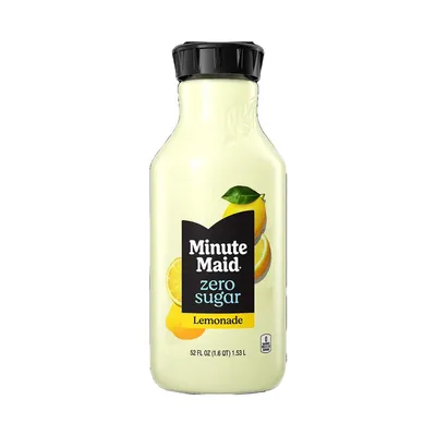 Minute Maid Zero Sugar Lemonade 52 oz Bottle