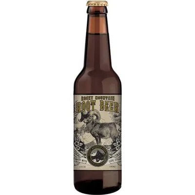 Rocky Mountain Soda Root Beer 12oz Bottle