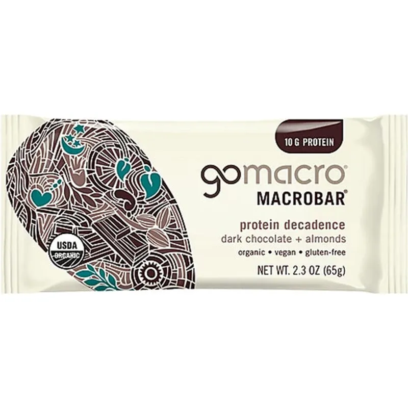 Gomacro Macrobar Dark Chocolate + Almond view 1