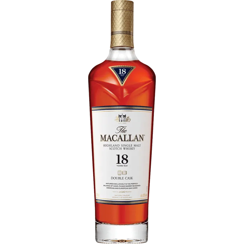 The Macallan Double Cask 18 Year Old Single Malt Scotch Whisky view 1