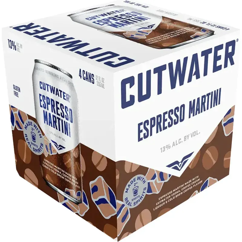 Cutwater Spirits Espresso Martini view 1