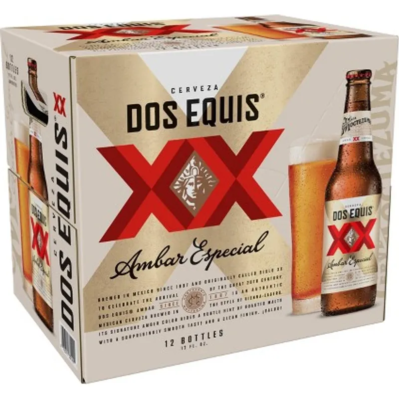 Dos Equis Amber Lager view 1