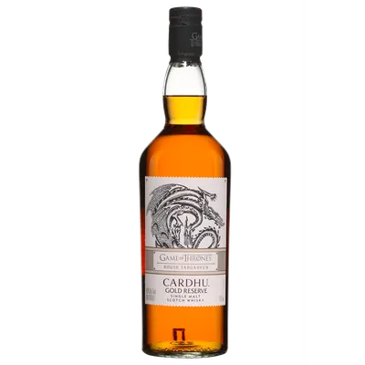 Cardhu Game of Thrones House Targaryen Single Malt 750mL