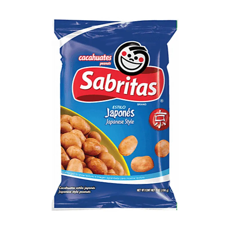 Sabritas Japanese Style Peanuts view 1