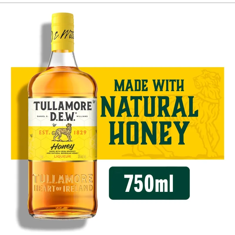 Tullamore D.E.W Honey Irish Whiskey Liqueur view 1