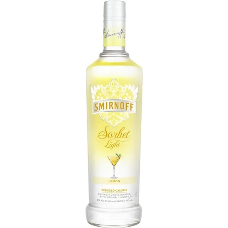 Smirnoff Sorbet Light Reduced Calorie Lemon Vodka view 1