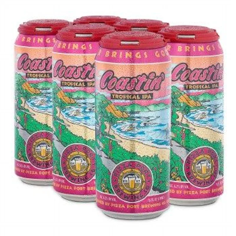 Pizza Port Brewing Coastin Tropical IPA view 1