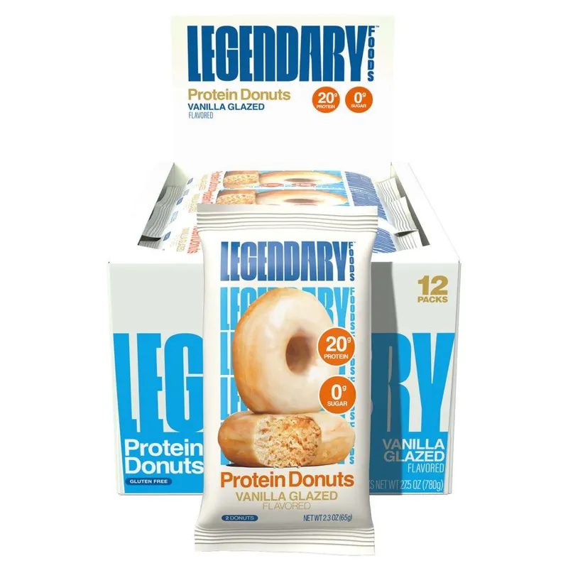 Legendary Foods Vanilla Glazed Protein Donut view 1