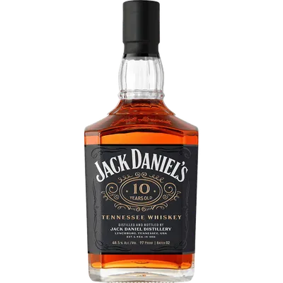 Jack Daniel’s 10 Year Old Tennessee Whiskey Batch 3 700mL Bottle