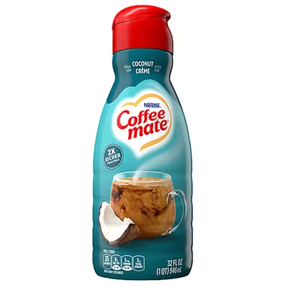 Coffee mate Coconut Crème Coffee Creamer 32 oz Bottle