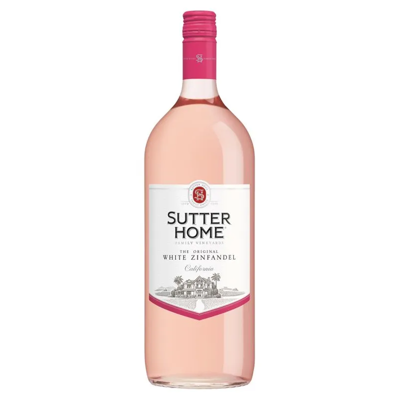 Sutter Home White Zinfandel view 1