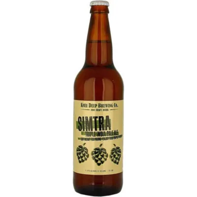 Knee Deep Simtra Triple IPA 19.2oz Bottle