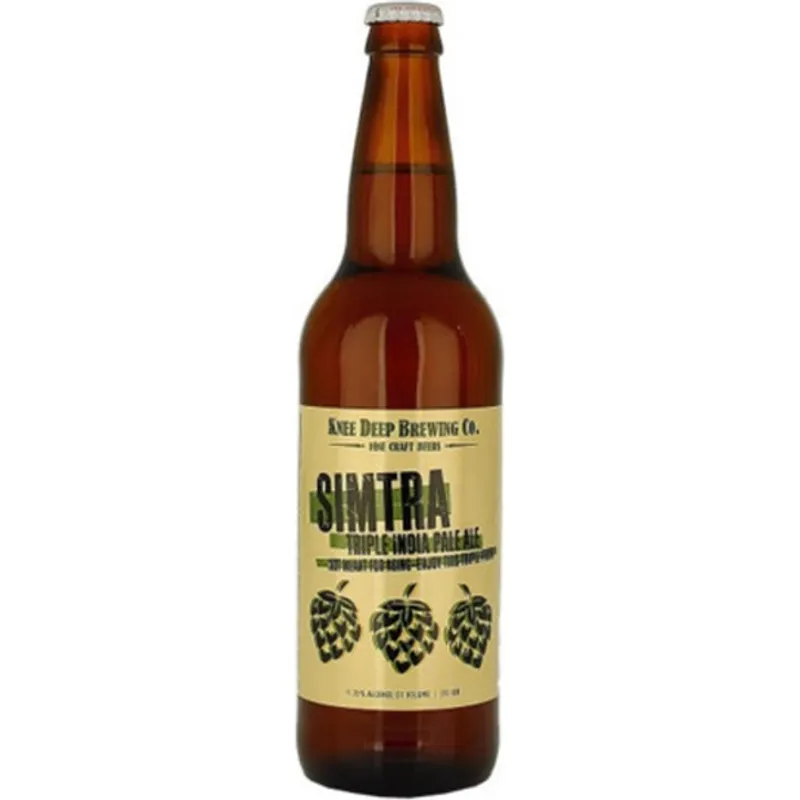 Knee Deep Simtra Triple IPA view 1
