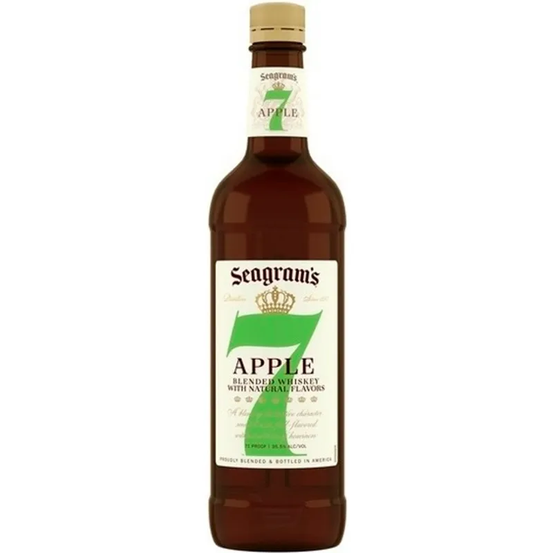 Seagrams 7 American Orchard Apple Blended Whiskey view 1