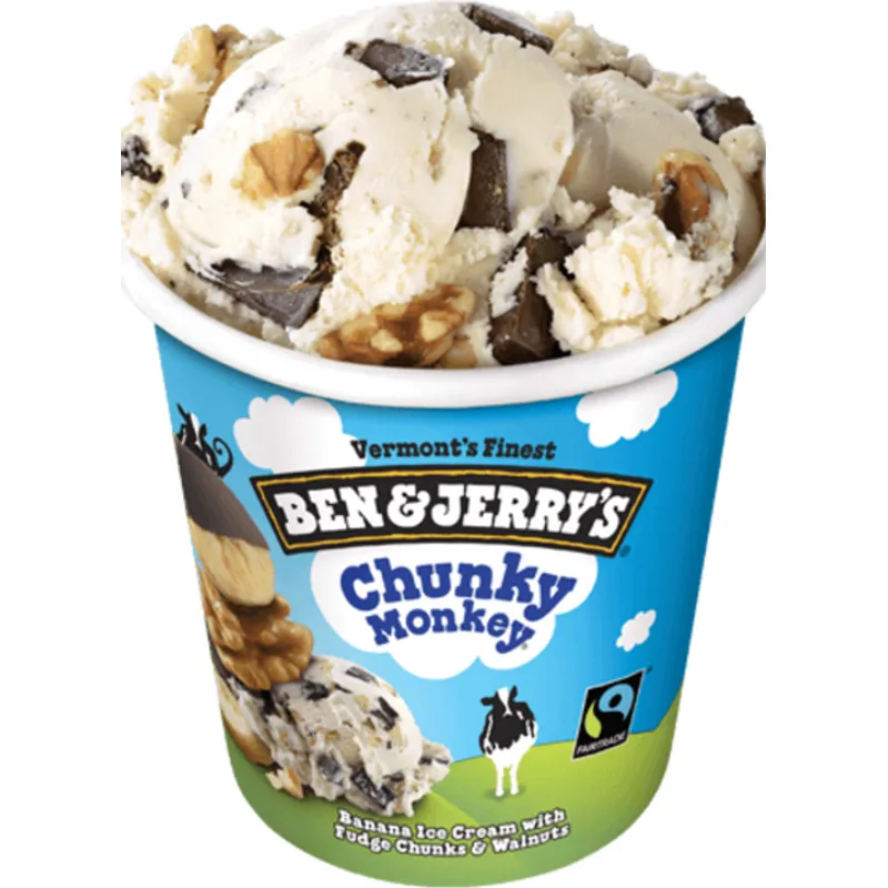 Ben & Jerry's Chunky Monkey view 1