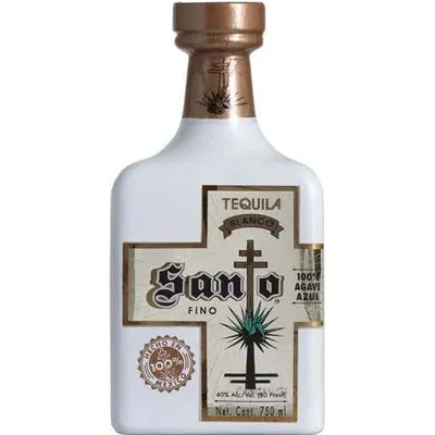 Santo Blanco Tequila 750ml Bottle