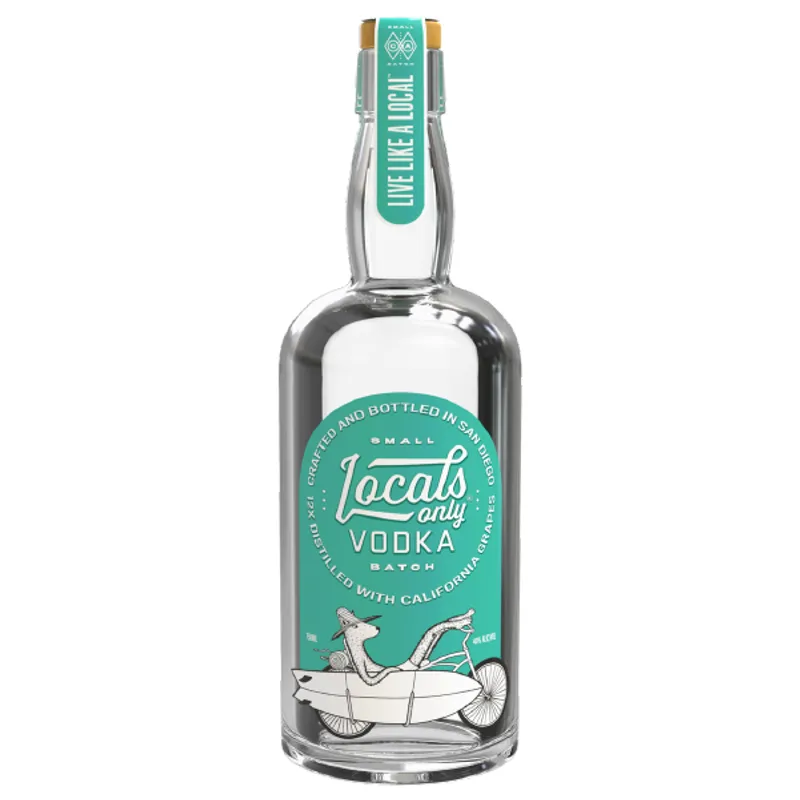 Locals Only Small Batch Vodka view 1