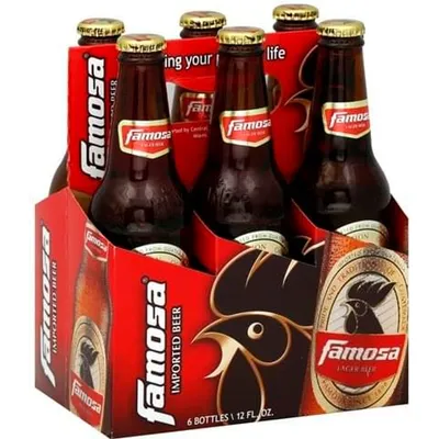 Famosa Lager 6 Pack 12oz Bottles