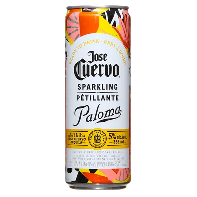 Jose Cuervo Margaritas Sparkling Paloma 4 Pack 355mL Cans