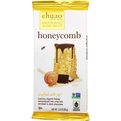 Chuao Honeycomb Chocolate Bar 2.82oz Count