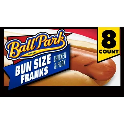 Ball Park Classic Bun Size Hot Dogs 15 oz