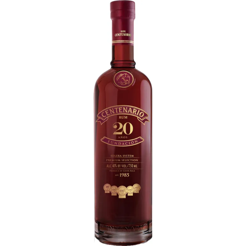 Ron Centenario Fundacion Rum 20 Year view 1