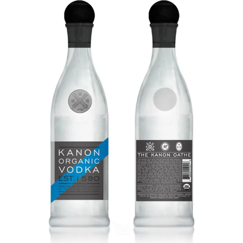 Kanon Organic Vodka view 1