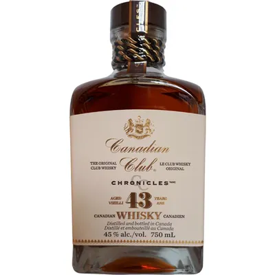 Canadian Club 43 Year Old Chronicles Issue No. 3 Whisky 750ml Bottle