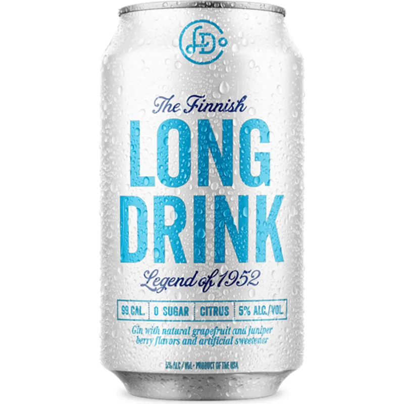 Long Drink Zero Citrus Soda. Real Liquor. view 1
