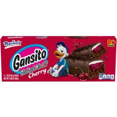 Marinela Gansito Cherry Filled Snack Cake