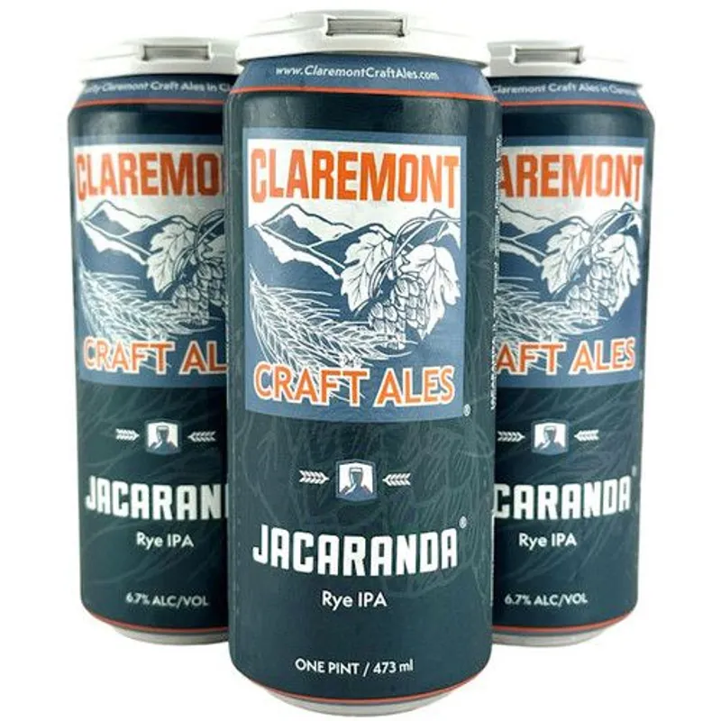 Claremont Craft Ales Jacaranda Rye IPA view 1